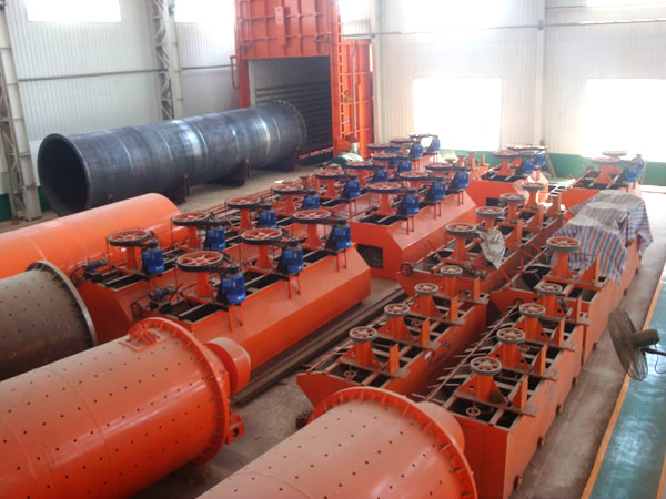 選礦設(shè)備生產(chǎn)車間